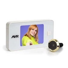 - Judas Numérique avec Caméra - Blanc/Chrome