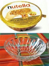 Nutella,  7 coupelles en verre, années 80