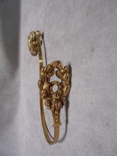 1 Embrasse Ancienne pour rideaux  Crochet tringle  Laiton Style  LOUIS XVI