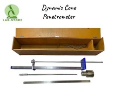 Pénétromètre à cône dynamique dans une boîte en bois dans le monde entier ave...