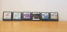 Lot de cartouches de 6 jeux DS différentes