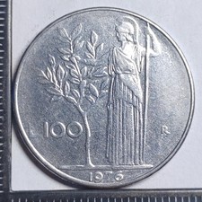 100 lire 1976 italie italy - 100,