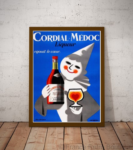 Poster affiche cordial medoc - cordial,
