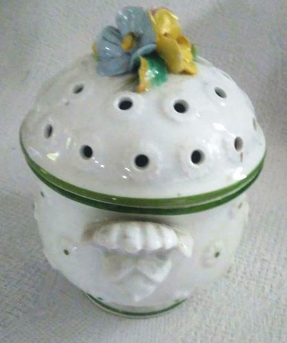 Pique fleurs porcelaine - pique,