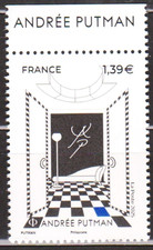 STAMP 2025 Timbre Andrée