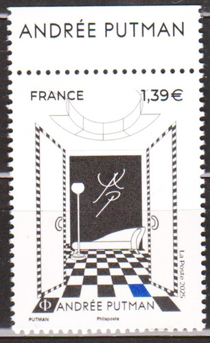 Stamp 2025 timbre - stamp, andrée