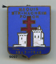 Insigne résistance, Maquis BIR'HACHEIM & FOCH /  6  RI.