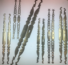 Lot de plusieurs 6 paire entrées de serrures armoire XVIII & XIX ème Ameublement