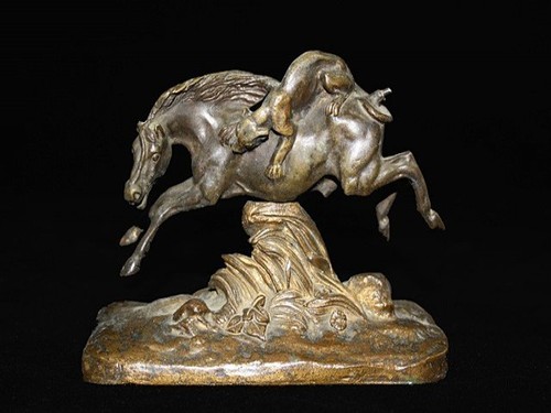Bronze animalier xixème - animalier,
