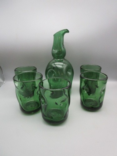 Carafe verres vintages - verres,