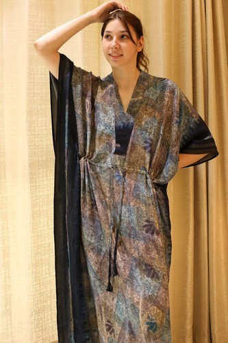 Robe longue femme caftan - , en