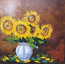 Tableau original au couteau de