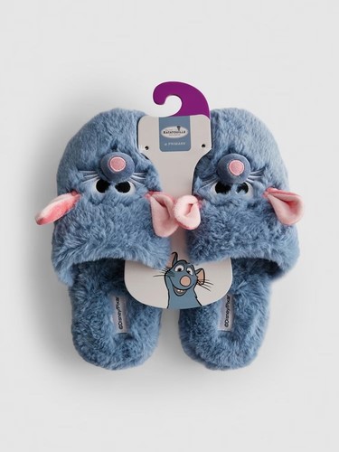 Pantoufles bleues disney - disney, pixar