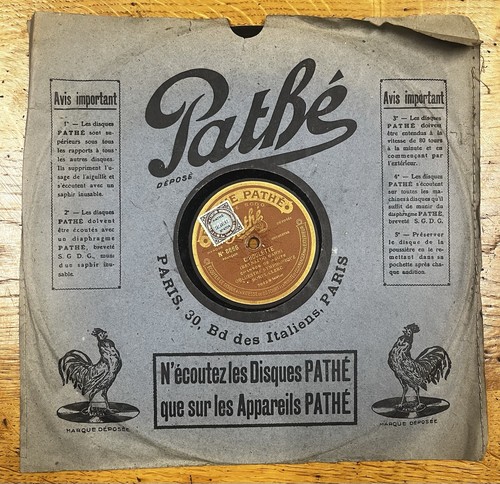 Disques pathe centre - pathe,