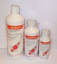 NT Labs Koï Soin Acriflavine Anti-bactérien Étang Traitement 250ml 500ml 1000ml
