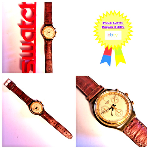 Swatch chrono goldfinger - swatch,