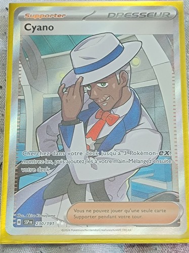 Carte pokemon dresseur - ,, cyano