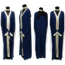 Femme Ouvert Avant Abaya.maxi Dress.saudi Farasha Abaya.burka.jilbab. 3 Tailles