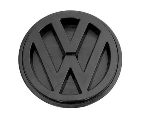 Logo noir centre de face - vw,