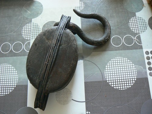 Poulie bateau de ferme - poulie,