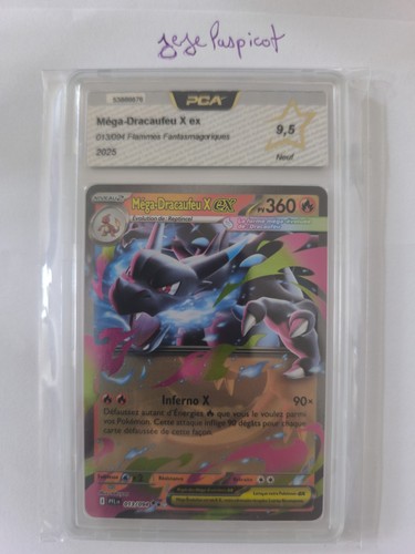 Carte pokémon mega dracaufeu - carte,