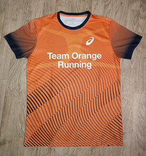 Maillot T-shirt Asics Team Orange Running - Marathon Pour Tous JO PARIS 2024