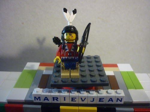 Lego western minifig indian - western, :