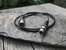 Câble numérique 110 Ohms AES/EBU cuivre / argent OCC 0.80 m l'Atelier Acoustik !