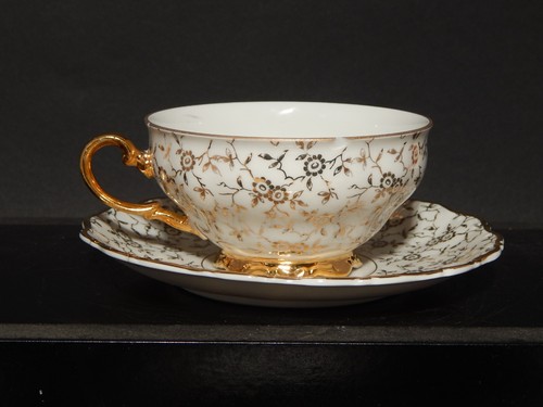 Antique tasse déjeuner - tasse,