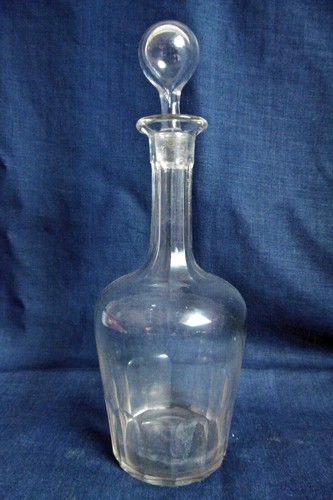 Ancienne carafe verre - en,
