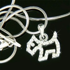 Westie Écossais Avec Cristal