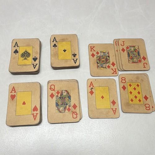 Jeu cartes vintage - de,