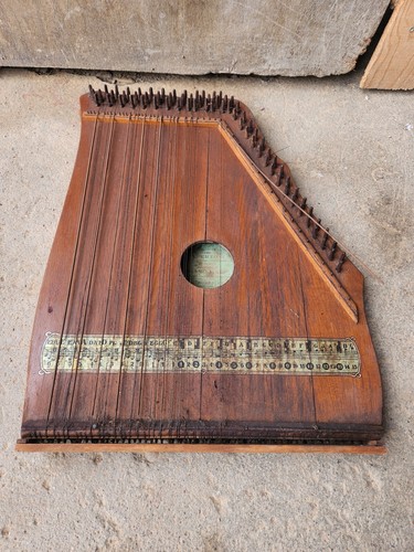 Ancienne harpe guitare - ancienne,