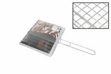 X Grille Poisson Viande Barbecue Double Grill Grille 21,5x19,5cm DFH