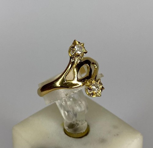 Bague ancienne toi moi en - et,