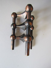 Année 60 - Lot de 3 bougeoirs