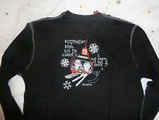 T-shirt manches longues noir Adishatz  taille S