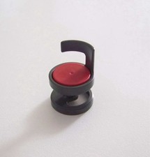 PLAYMOBIL POMPIERS - Siège Rouge & Gris pour Caserne 4819