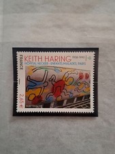 2014 FRANCE N°4901** TABLEAU Keith Haring Necker Paris FRANCE 2014 Painting MNH