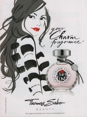 Publicité papier parfum - publicité,