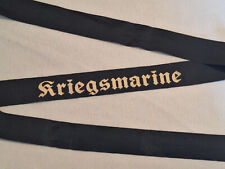 Bandeau casquette casquette Kriegsmarine Militaria