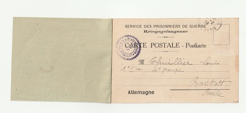 1914 prisonnier guerre - prisonnier, de