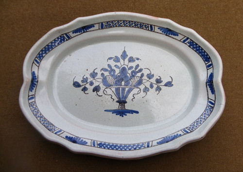 Grand plat cul - noir,