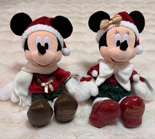Tokyo Disney land Christmas 2025 Mickey Minnie mouse Peluche Poupée Set 2...