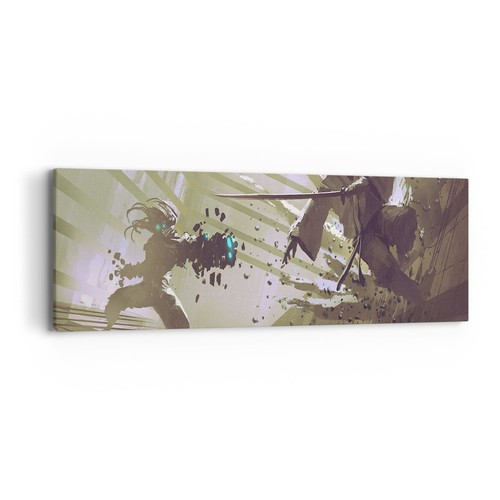 Impression sur toile 90x30cm - toile,
