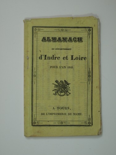 Almanach département - almanach, du