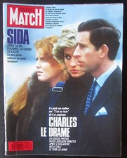 PARIS MATCH 1988 LADY DIANA  CHARLES LE DRAME CORSE RETOUR DU FLNC LE SIDA 