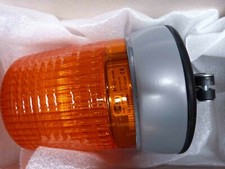 gyrophare orange sur tige