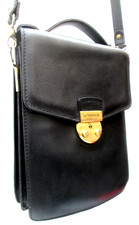 LE TANNEUR sacoche   cuir noir