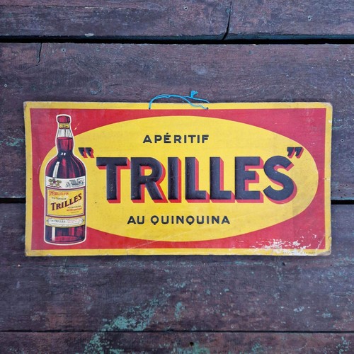 Carton publicitaire trilles - publicitaire, «
